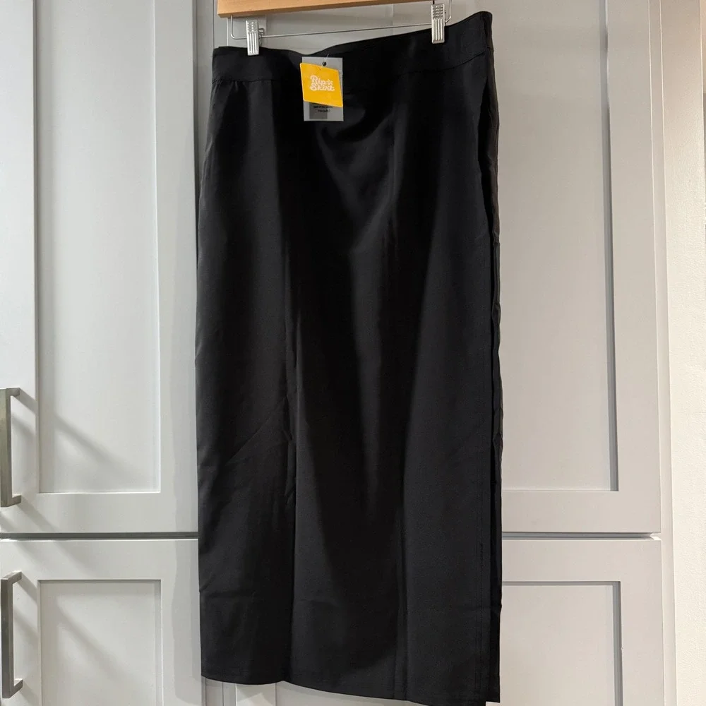 Ripskirt Hawaii Black Midi Skirt NWT - Picture 1 of 6